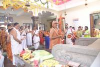 Devdarshana - HH Swamiji's visit to Sunkadakatte Shri Vinayaka Temple on 5th Vardhanti of Temple (15 April 2026)
